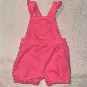 🛍 PRETTY Little GIRLS OVERALL SHORTS SIZE 18 MONTHS 🛍